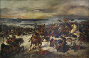 Battle of Nancy by Ferdinand Victor Eugene Delacroix